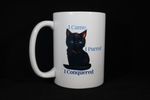 014 I Conquered Coffee Mug