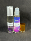 Lavender Scented Oil Infused with Amethyst 