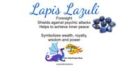 Pure Scent  (Infused w/Lapis Lazuli)