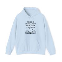Reading is Dreaming Unisex Heavy Blend™ Hooded Sweatshirt