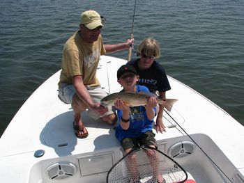 First redfish for the young man
