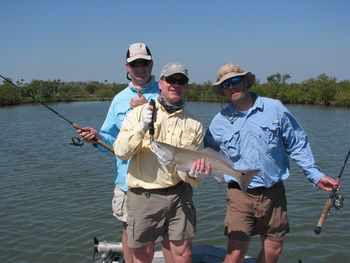 The guys from Dolthan, Alabama coming down and fishing with Capt. Mark Brady for 3 days in Mosquito Lagoon
