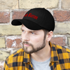 Redd Barron Twill Hat with Embroidered Logo (Black or Charcoal)