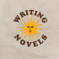 White Writing Novels T-Shirt