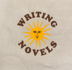 Blue Writing Novels T-Shirt