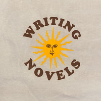 Blue Writing Novels T-Shirt