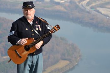 On Lookout Mountain, Nov 2012. The 73rd Ohio fought here, Nov 1863.
