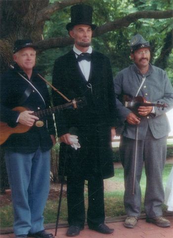 Steve, Abe and Larry Stahl, the beginning, Coshocton Ohio 1999.
