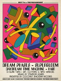 Coconut Spaceship Presents: Dream Phases, Supergloom, Daydream Time Machine & Hair at the Paramount 