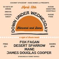 Coconut Spaceship presents Down Under Wednesday at Harvard & Stone