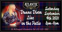 Dwane Dixon Live! On the Patio!