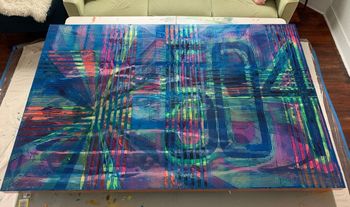 48x72 Commission 'The 504'
