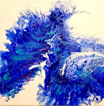 20x20 Blue Wave
