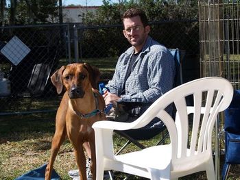 Nathan and Roxy at the funday
