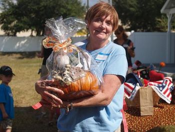 Carole Myers basket she won donated by Stacey and Nathan Tucker : )
