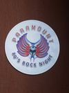 PARAMOUNT 80s Rock Night Vinyl Sticker