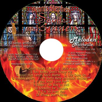 Saints and Sinners CD album
