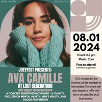 Opening for Ava Camille 