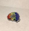 Limited Edition - Rainbow Brain Pride Pin