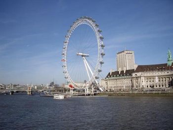 The London Eye...
