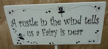 My Fairy sign :-)
