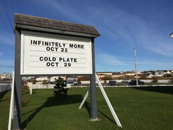 Only in Newfoundland would we share billing with a Cold Plate...

