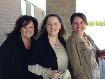 Ali, Cheryl, & Jennifer after a great day of learning!
