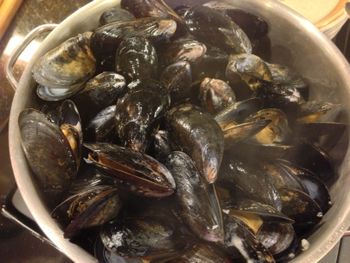 Fresh PEI mussels! This is why you travel east!
