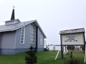 Christ Church Anglican - our first time in scenic Bonavista!

