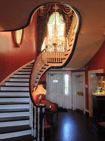 The stunning entrance of Monell's at the Manor...
