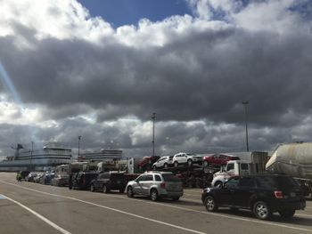 Waiting to board the Newfoundland ferry!
