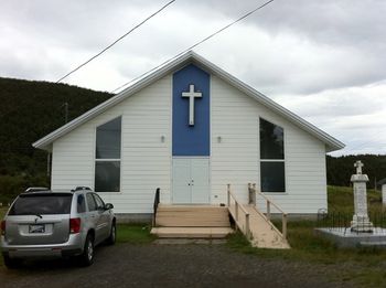 St. Mary's Church in Hodge's Cove, NL. This was our first visit to the area, and we'll definitely be back!
