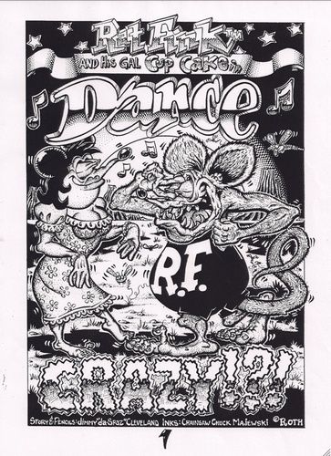 ORIGINAL RAT FINK COMIC