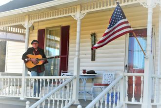 At home in Normandy, Tennessee.
