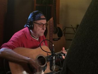 Tracking rhythm guitars on "Let It Go"