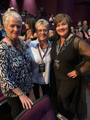Sandra Rhoades, Brenda Barnett.   The Rhoades Family Lifetime Achievement Award
