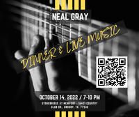 Friday Night Dinner & Live Music
