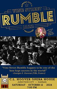 Kansas City's VINE STREET RUMBLE Jazz Orchestra
