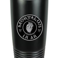 Mortalus Engraved Tumbler