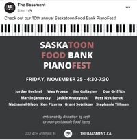 Saskatoon Food Bank Pianofest