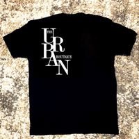 Urban Shoulder logo Black Tee
