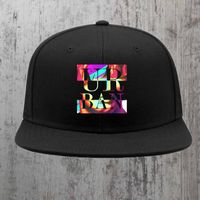 URBAN ART PINK FLORESCENT SNAP-BACK HAT