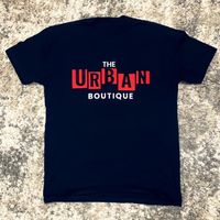 Urban Block logo Black Tee