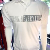 Urban Everything Reflective and White Polo 