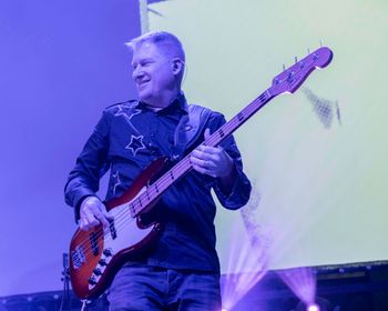 Skip with the Fender Jazz at Tally Ho, 1/7/23 (Photo: Mark Deyneka)
