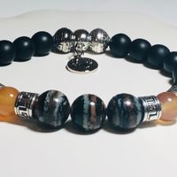 Prehistoric Mammoth Fossil Stretch Bracelet