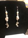 Pearl and Nefertiti Earrings