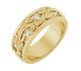 Eternal Elegance 14K Yellow Gold Diamond Ring