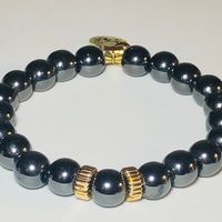 Hematite Stretch Bracelet 