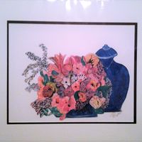 Blue Vase Ensemble